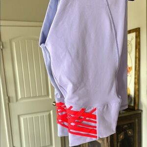 Fabletics Lavender and Red Leggings